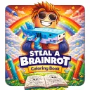 Steal a Brainrot – Printable Fun & Creative Kids Coloring Book